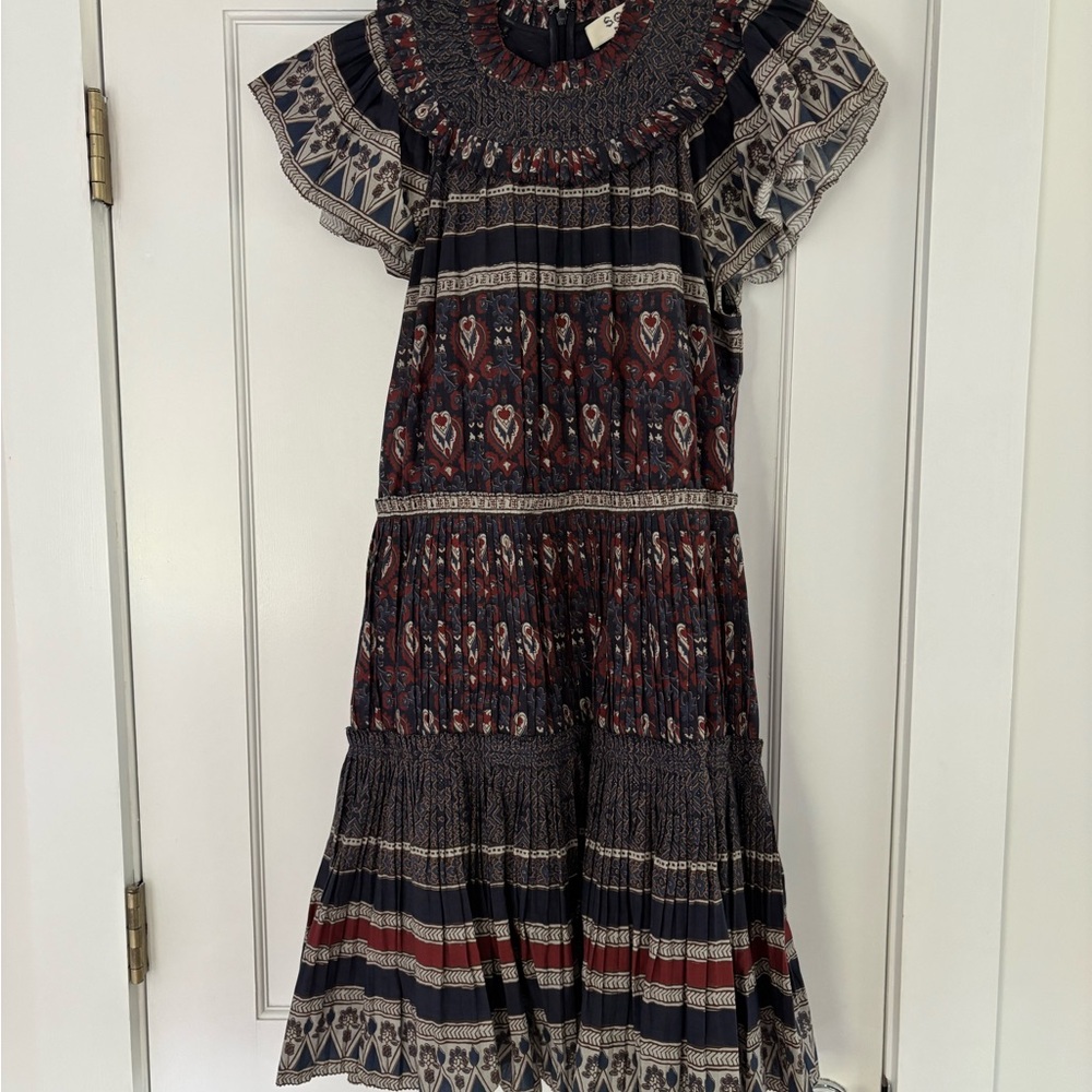 Sea Navy and Red dress size M